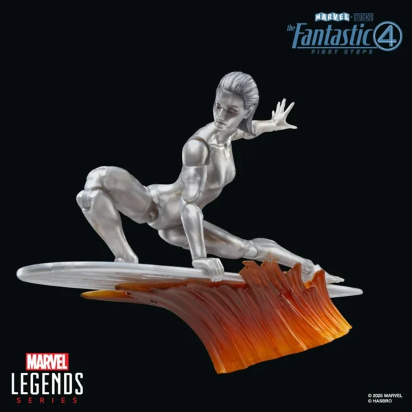 The Fantastic Four: First Steps Marvel Legends Series Silver Surfer 6-Inch Action Figure - Image 8