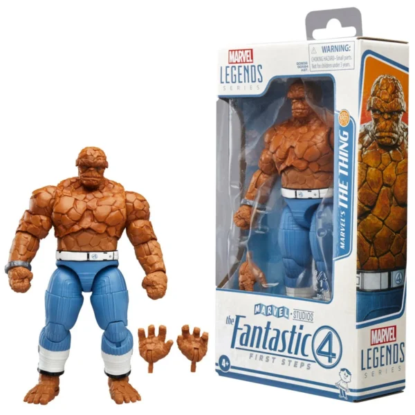 The Fantastic Four: First Steps Marvel Legends Series The Thing 6-Inch Action Figure - Image 9