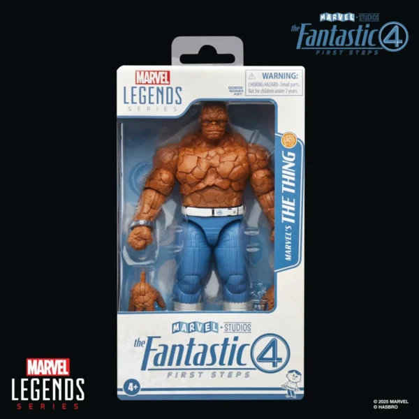 The Fantastic Four: First Steps Marvel Legends Series The Thing 6-Inch Action Figure - Image 10