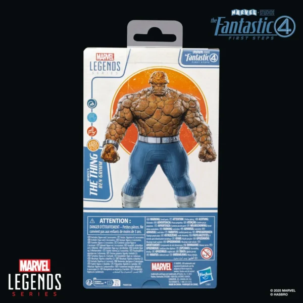 The Fantastic Four: First Steps Marvel Legends Series The Thing 6-Inch Action Figure - Image 11