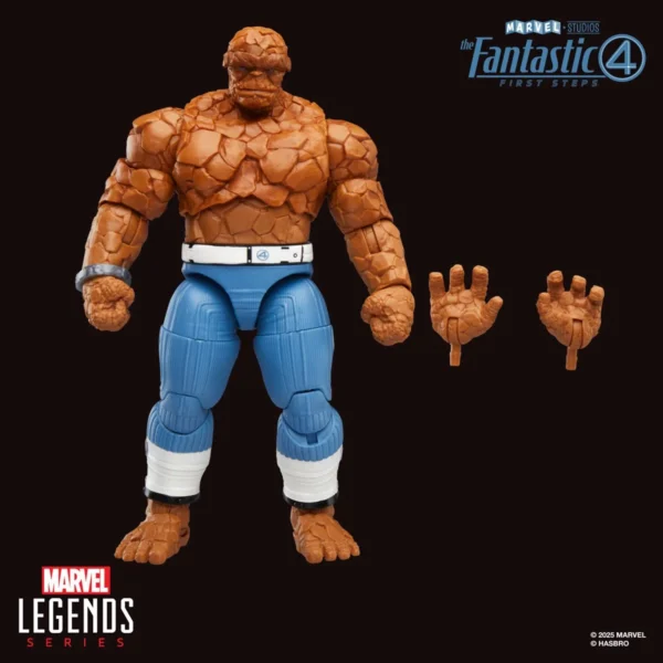 The Fantastic Four: First Steps Marvel Legends Series The Thing 6-Inch Action Figure - Image 3