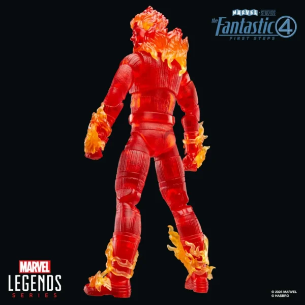 The Fantastic Four: First Steps Marvel Legends Series Human Torch 6-Inch Action Figure - Image 7