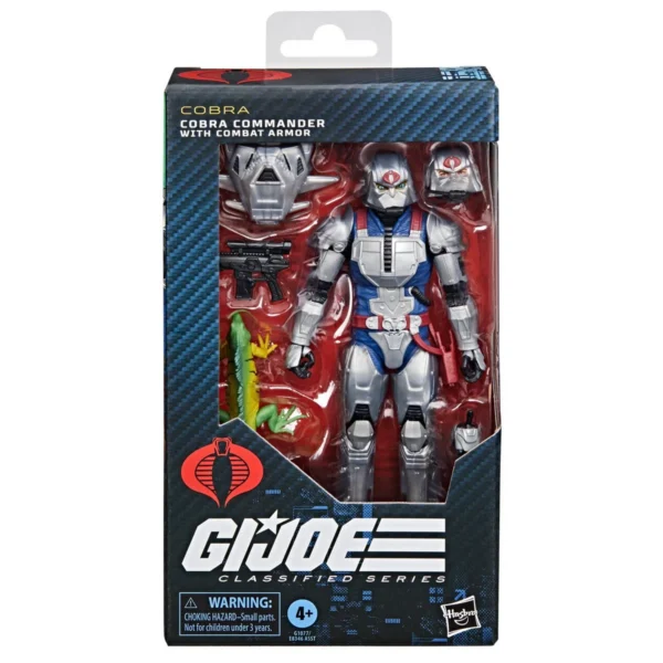 G.I. Joe Classified Series Cobra Commander with Combat Armor 6-Inch Action Figure - Image 6
