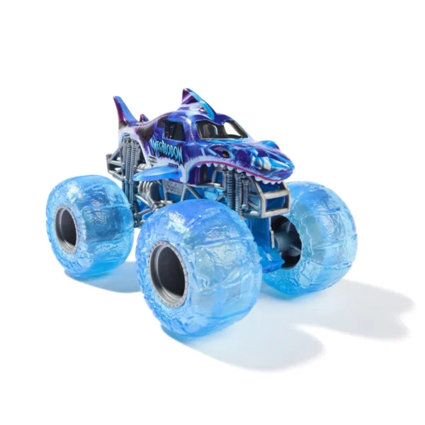 Monster Jam, Official Megalodon Monster Truck, Die-Cast Vehicle, 1:64 Scale - Image 2