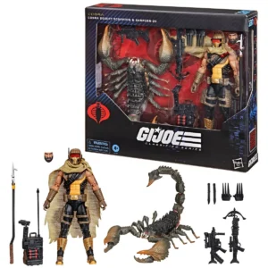 G.I. Joe Classified Series Deluxe Cobra Desert Scorpion & SKRP10N-25 6-Inch Action Figures