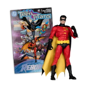 DC Direct Page Punchers Wave 12 Robin Teen Titans #41 7-Inch Scale Action Figure with Comic