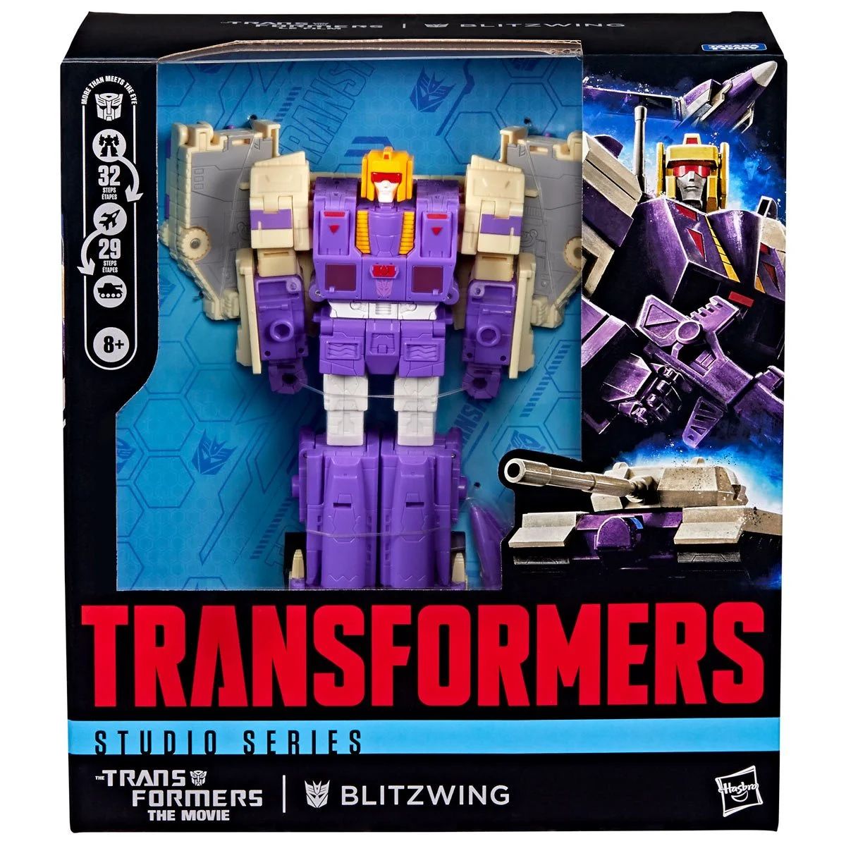 Transformers Studio 86 Series Leader Class The Transformers: The Movie Blitzwing - Image 7