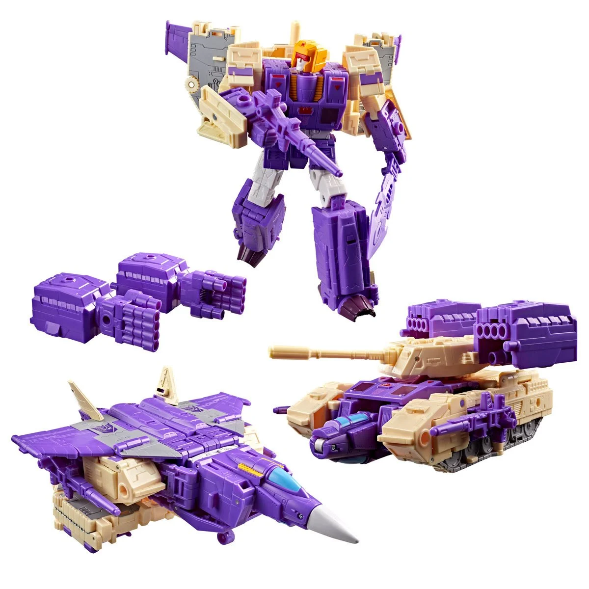 Transformers Studio 86 Series Leader Class The Transformers: The Movie Blitzwing - Image 2
