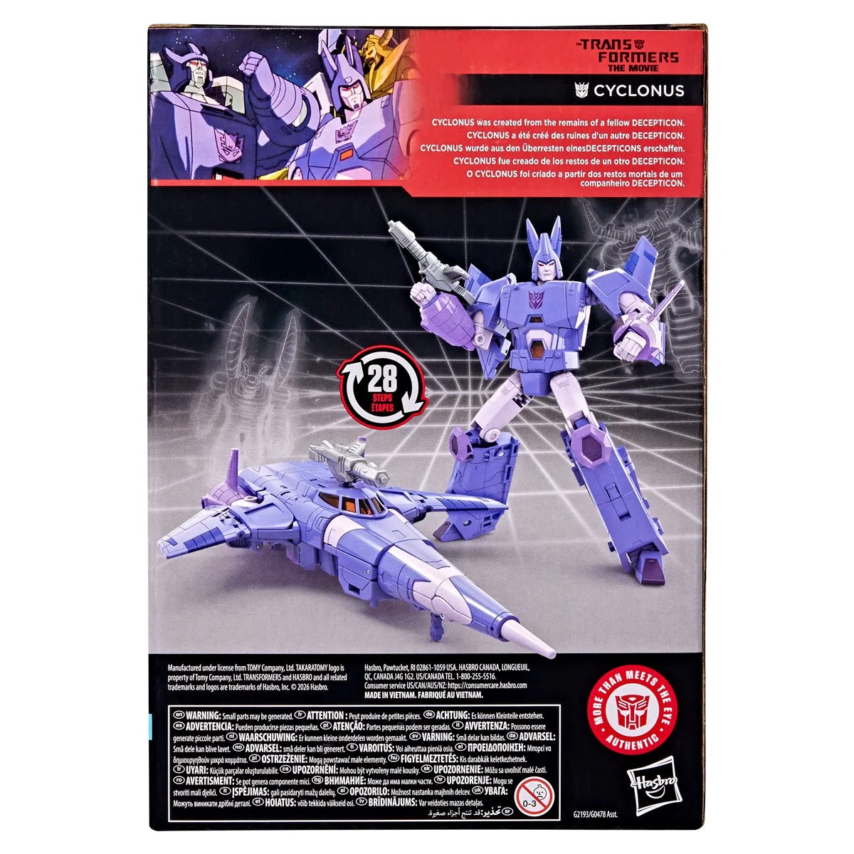 Transformers Studio 86 Series Voyager Class The Transformers: The Movie Cyclonus - Image 6