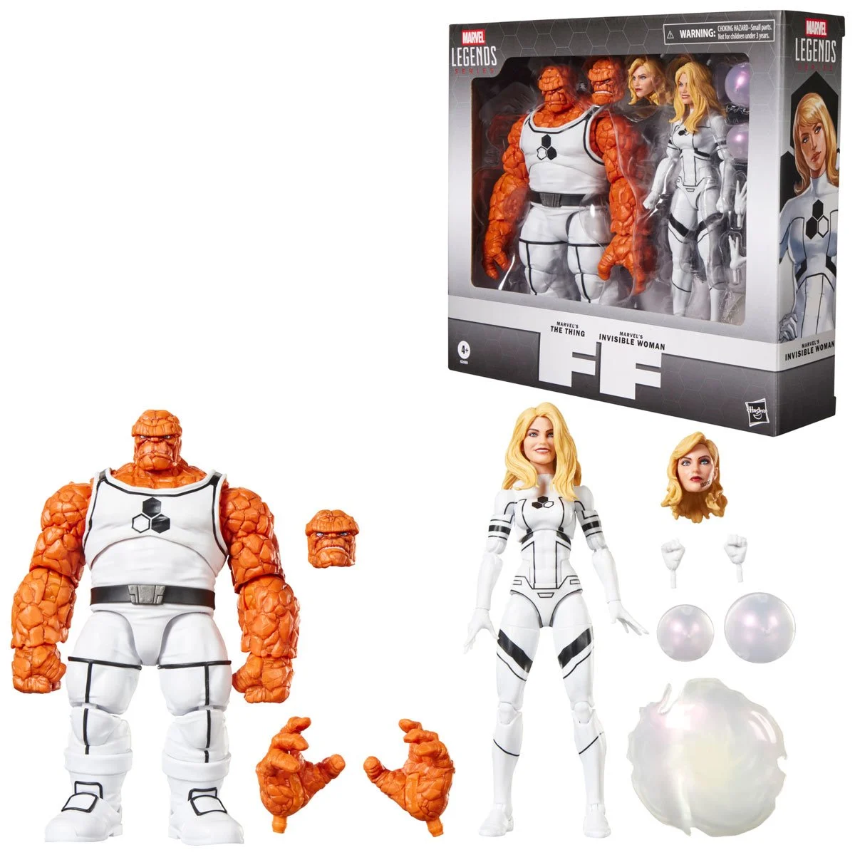 Marvel Legends Series Future Foundation The Thing & Invisible Woman 6-Inch Action Figures - Image 12