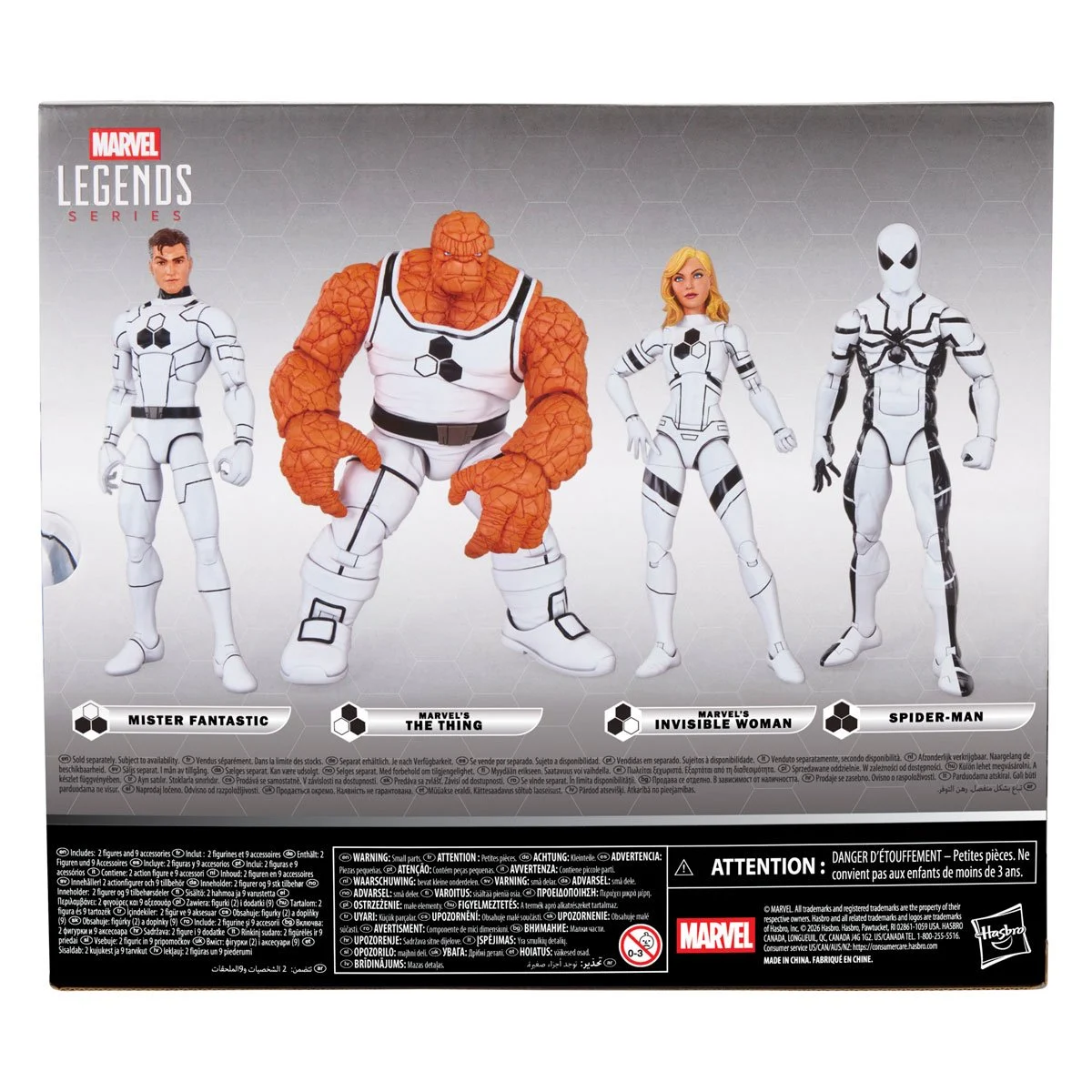 Marvel Legends Series Future Foundation The Thing & Invisible Woman 6-Inch Action Figures - Image 14