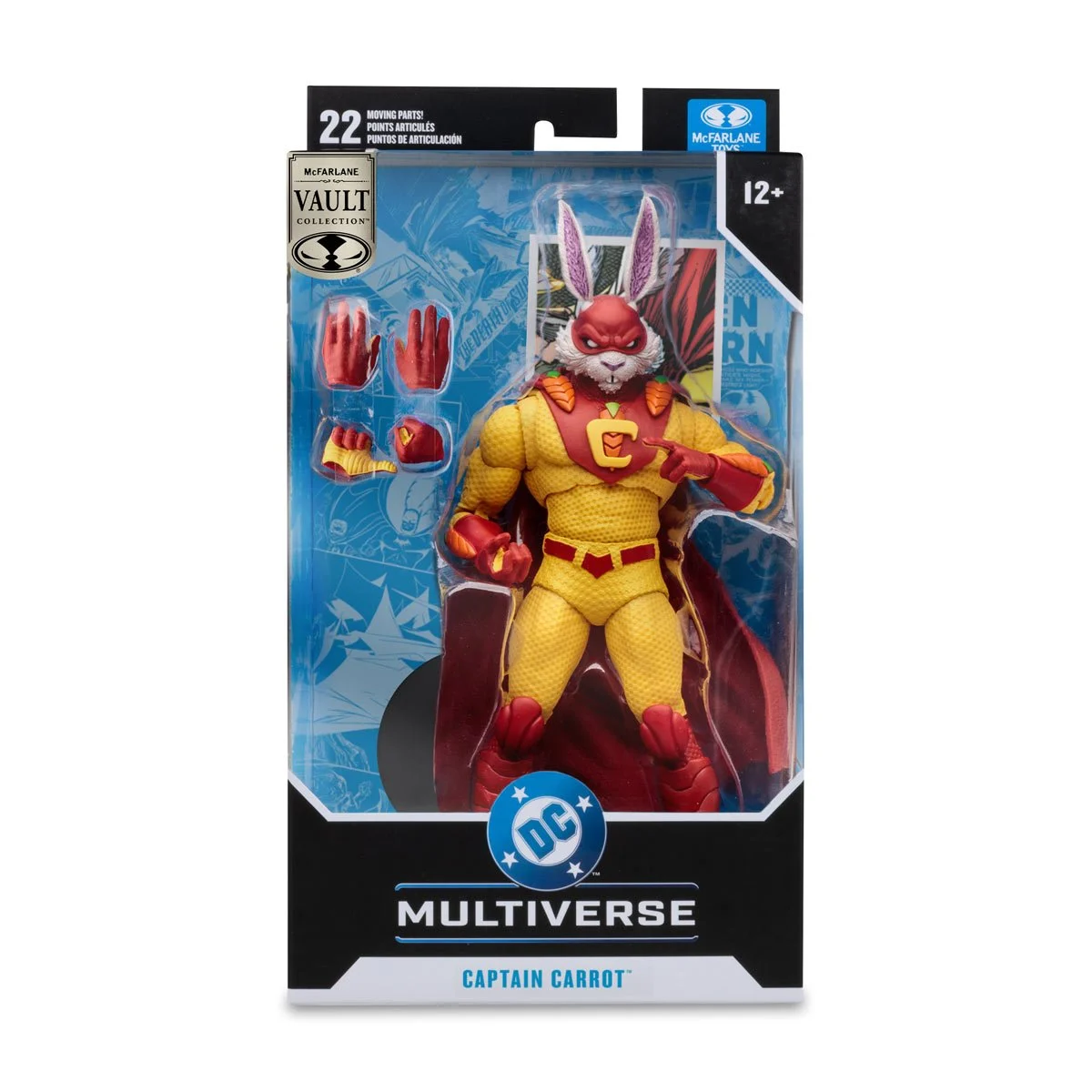 DC Multiverse McFarlane Vault Collection Wave 2 Captain Carrot Justice League Incarnate 7-Inch Scale Action Figure - Image 12