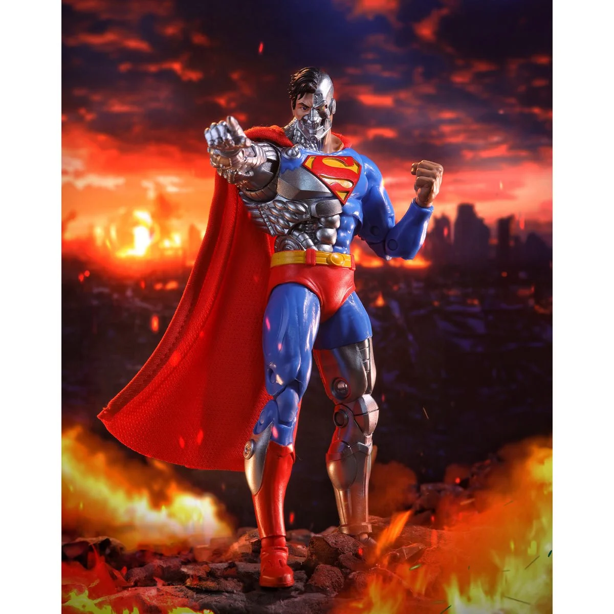 DC Multiverse McFarlane Vault Collection Wave 2 Cyborg Superman Revenge of the Green Lanterns 7-Inch Scale Action Figure - Image 10