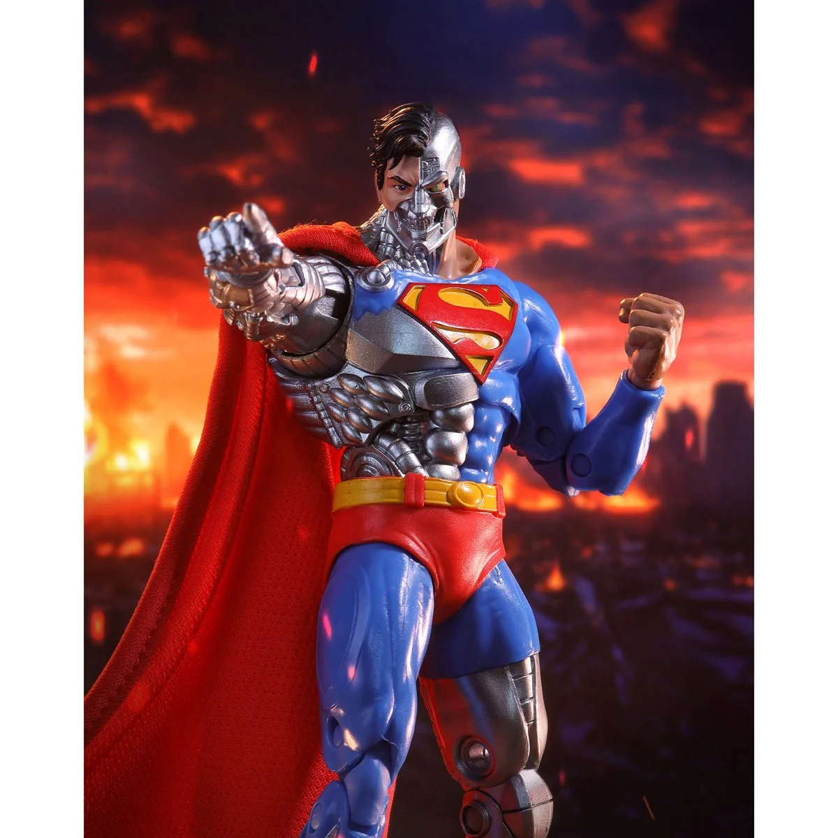 DC Multiverse McFarlane Vault Collection Wave 2 Cyborg Superman Revenge of the Green Lanterns 7-Inch Scale Action Figure - Image 11