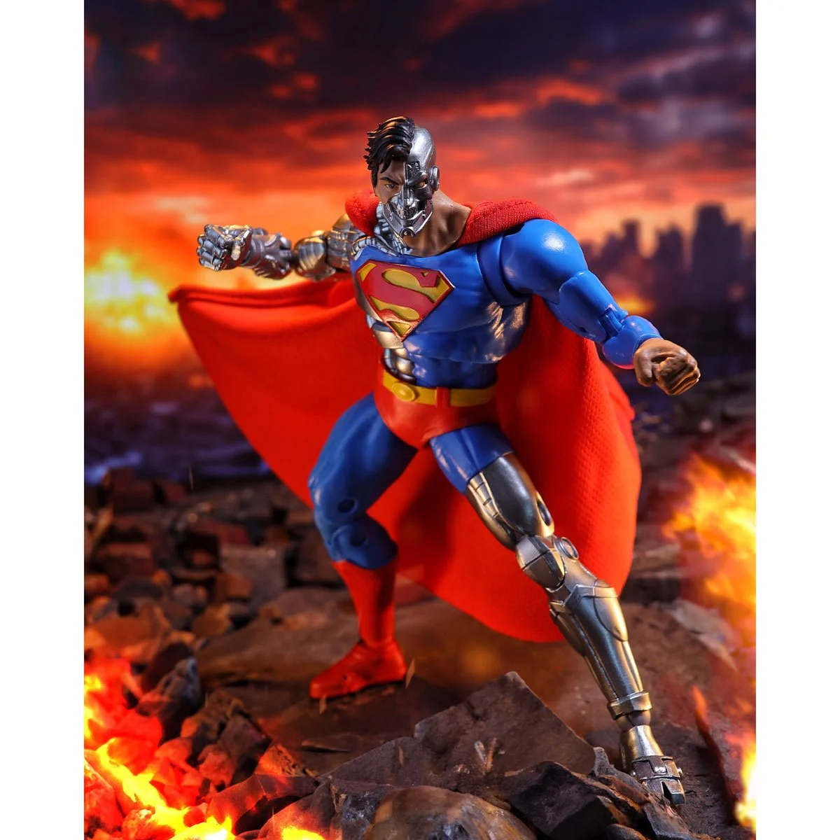 DC Multiverse McFarlane Vault Collection Wave 2 Cyborg Superman Revenge of the Green Lanterns 7-Inch Scale Action Figure - Image 12