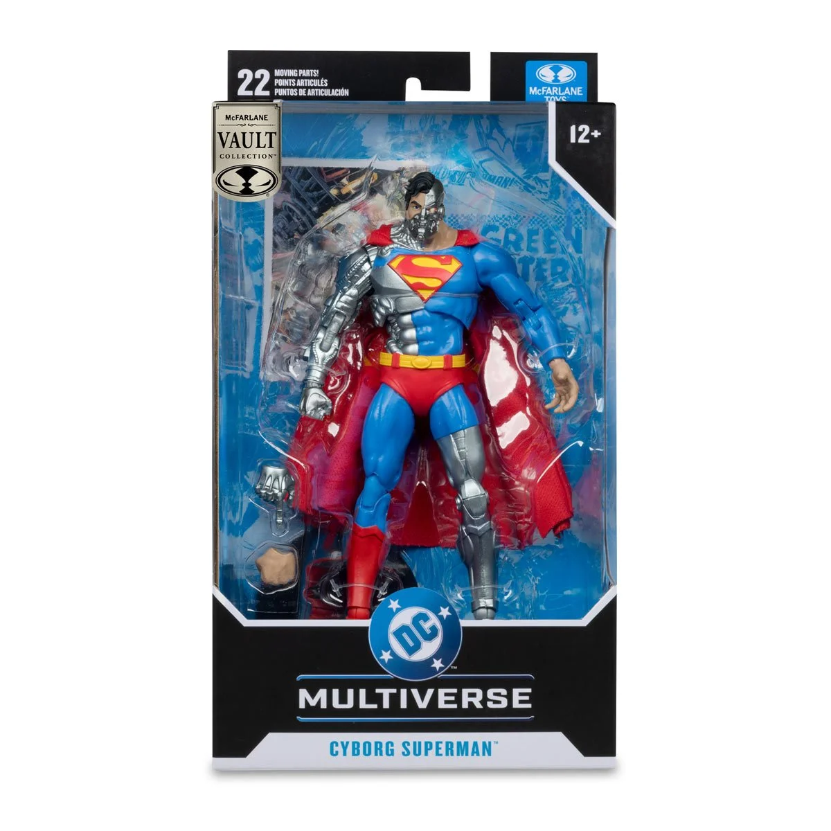 DC Multiverse McFarlane Vault Collection Wave 2 Cyborg Superman Revenge of the Green Lanterns 7-Inch Scale Action Figure - Image 13