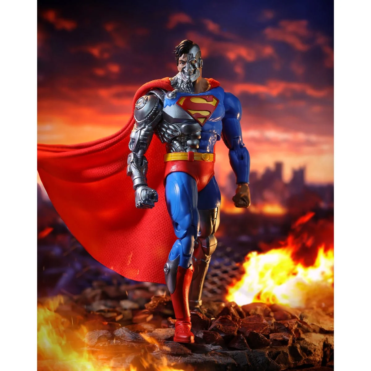 DC Multiverse McFarlane Vault Collection Wave 2 Cyborg Superman Revenge of the Green Lanterns 7-Inch Scale Action Figure - Image 9