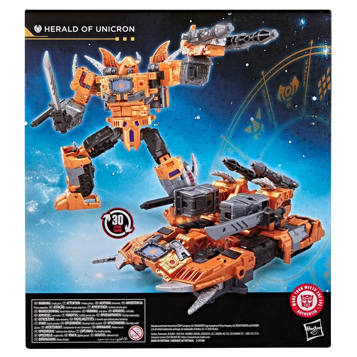 Transformers Age of the Primes Leader Class Herald of Unicron Action Figure - Image 13
