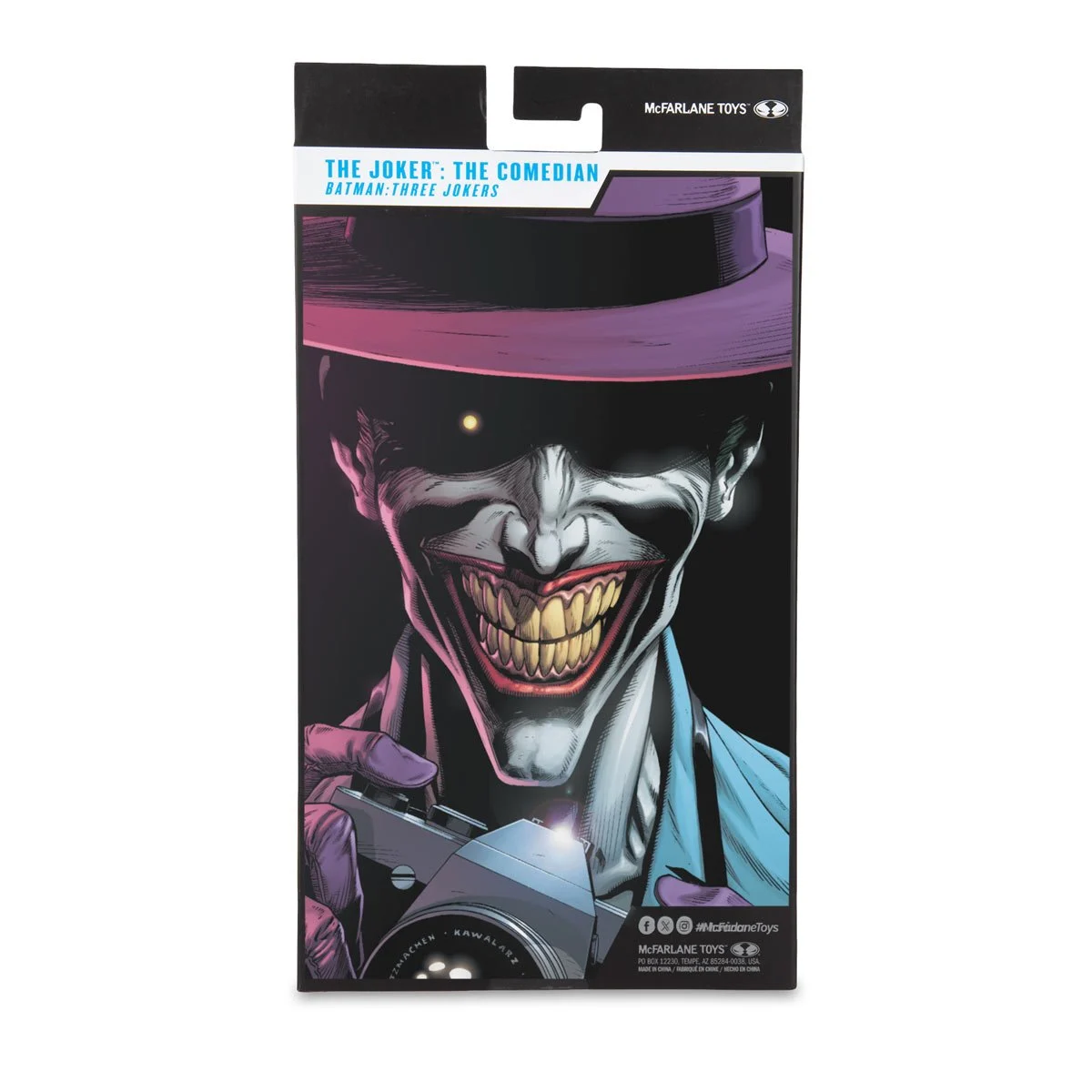 DC Multiverse McFarlane Vault Collection Wave 2 The Joker Comedian Batman: Three Jokers 7-Inch Scale Action Figure - Image 15