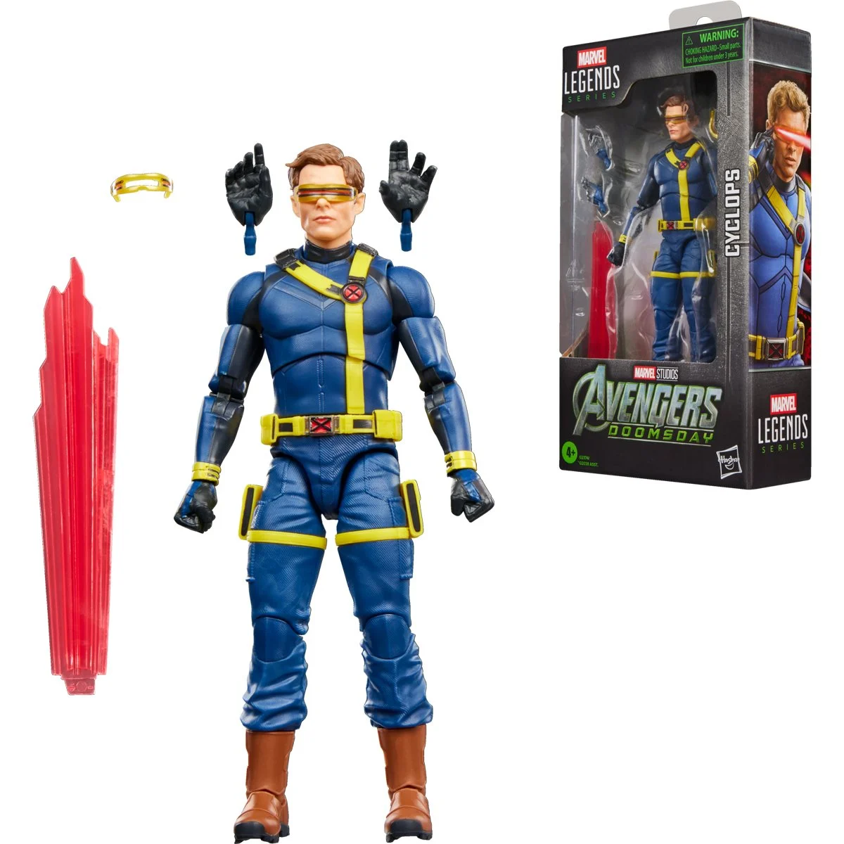 Avengers Doomsday Marvel Legends Series Cyclops 6-Inch Action Figure - Image 8