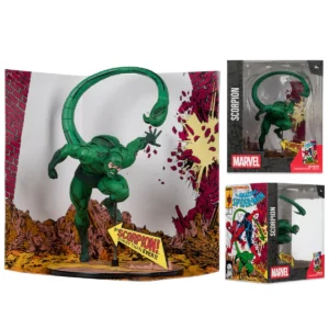 Marvel Wave 7 Scorpion Amazing Spider-Man #318 1:10 Scale Posed Figure with Scene