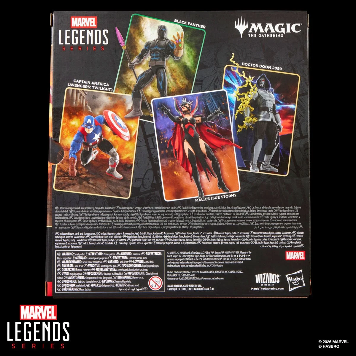 Marvel Super Heroes Magic: The Gathering Marvel Legends Series Captain America (Avengers: Twilight) 6-Inch Action Figure - Image 13