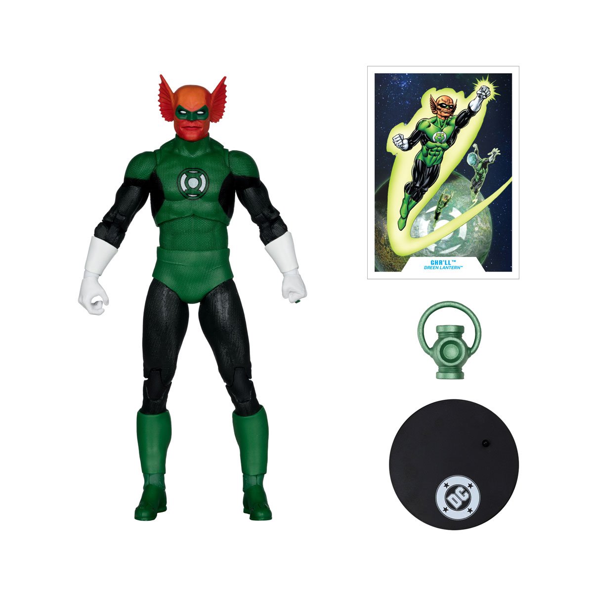 DC Multiverse Wave 32 Ghr'll Green Lantern 7-Inch Scale Action Figure - Image 3