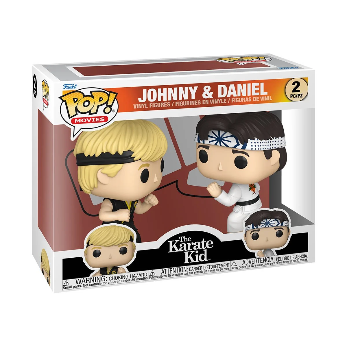 The Karate Kid Johnny & Daniel Funko Pop! Vinyl Figure 2-Pack - Image 4