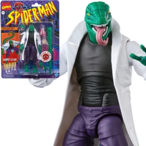 Spider-Man Retro Marvel Legends Lizard 6-Inch Action Figure
