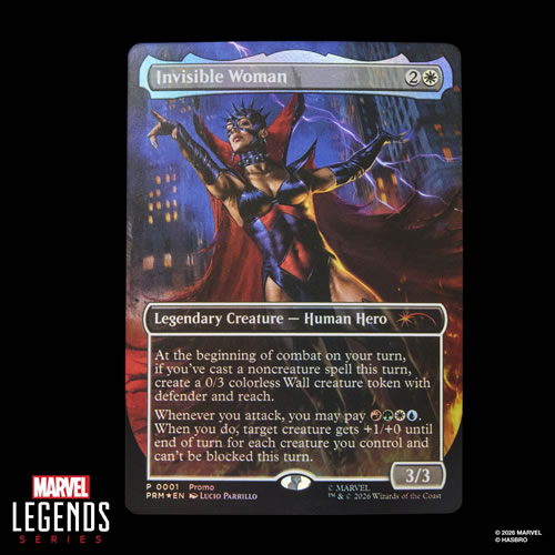 Marvel Legends Malice (Sue Storm) Action Figure with Exclusive Magic: The Gathering Card - Image 2