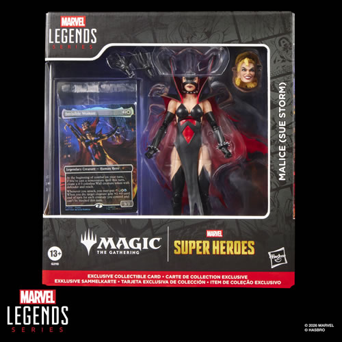 Marvel Legends Malice (Sue Storm) Action Figure with Exclusive Magic: The Gathering Card - Image 7