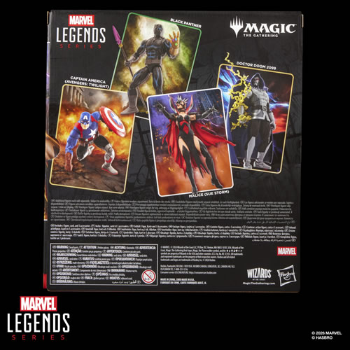 Marvel Legends Malice (Sue Storm) Action Figure with Exclusive Magic: The Gathering Card - Image 8