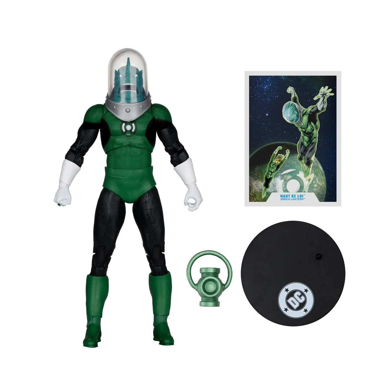 DC Multiverse Wave 32 Naut Ke Loi Green Lantern 7-Inch Scale Action Figure - Image 3