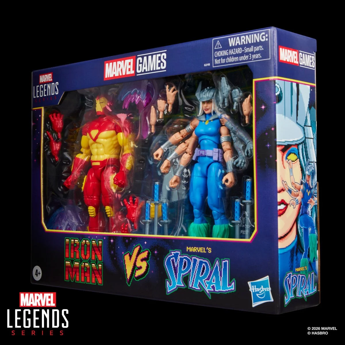 Marvel Legends Series Iron Man vs Spiral 6-Inch Action Figures - Image 17