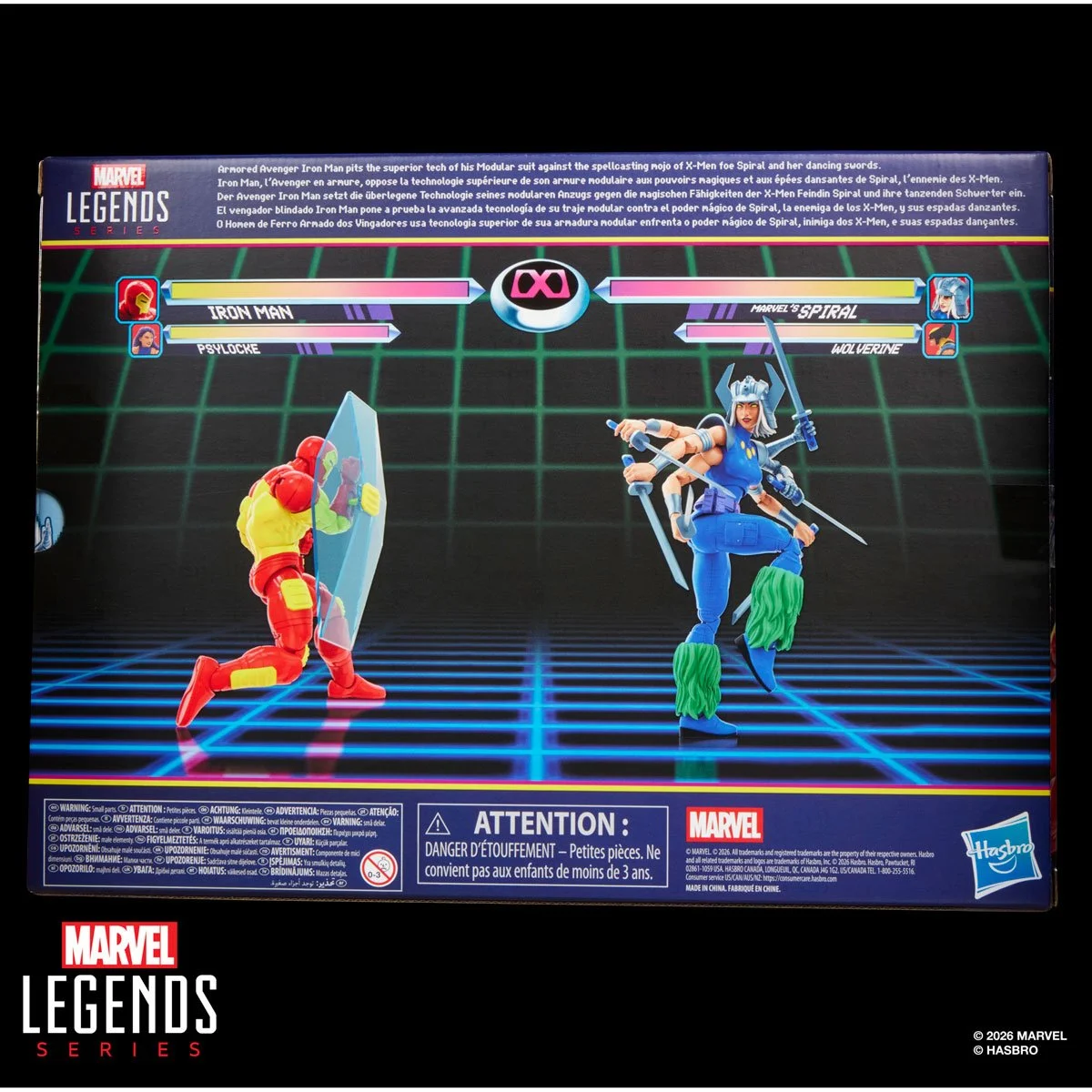 Marvel Legends Series Iron Man vs Spiral 6-Inch Action Figures - Image 18