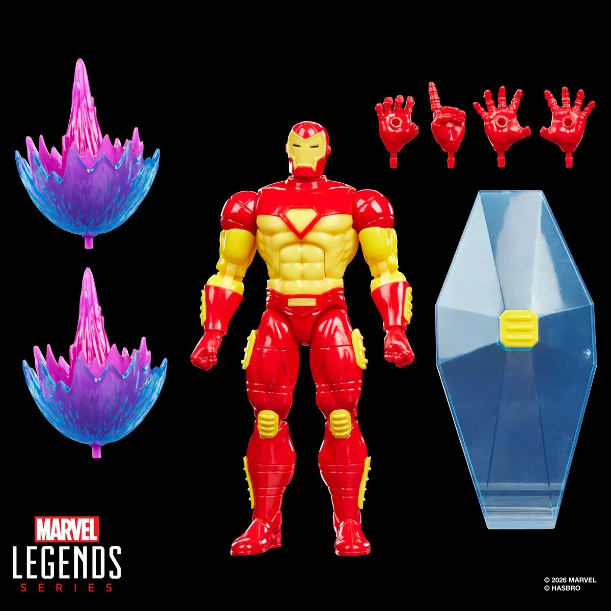 Marvel Legends Series Iron Man vs Spiral 6-Inch Action Figures - Image 4