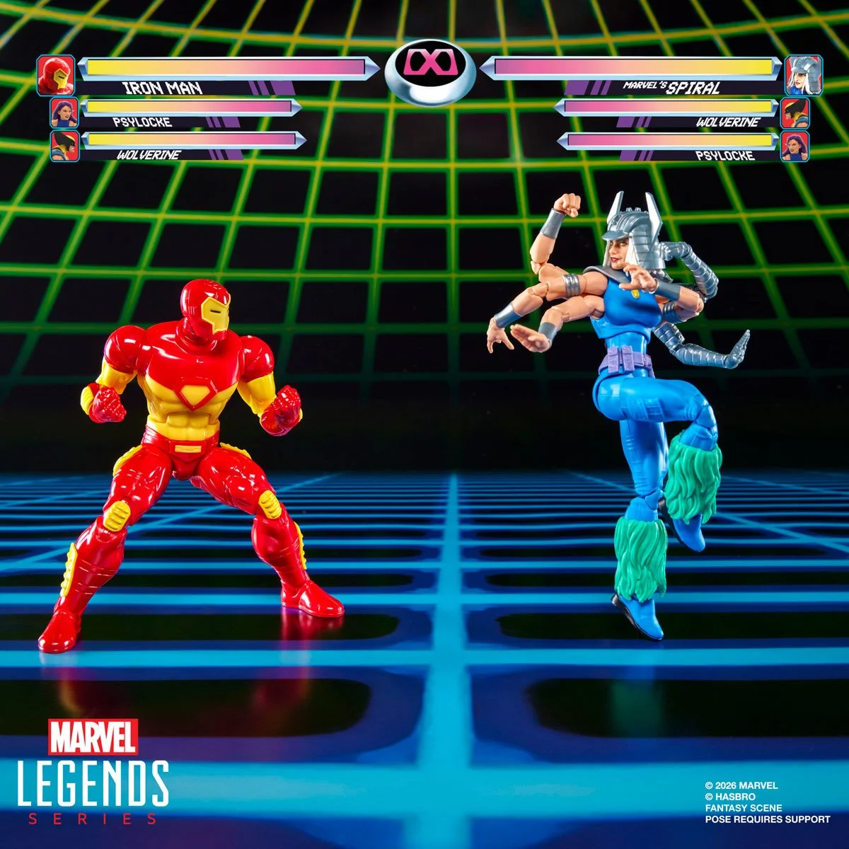 Marvel Legends Series Iron Man vs Spiral 6-Inch Action Figures - Image 5