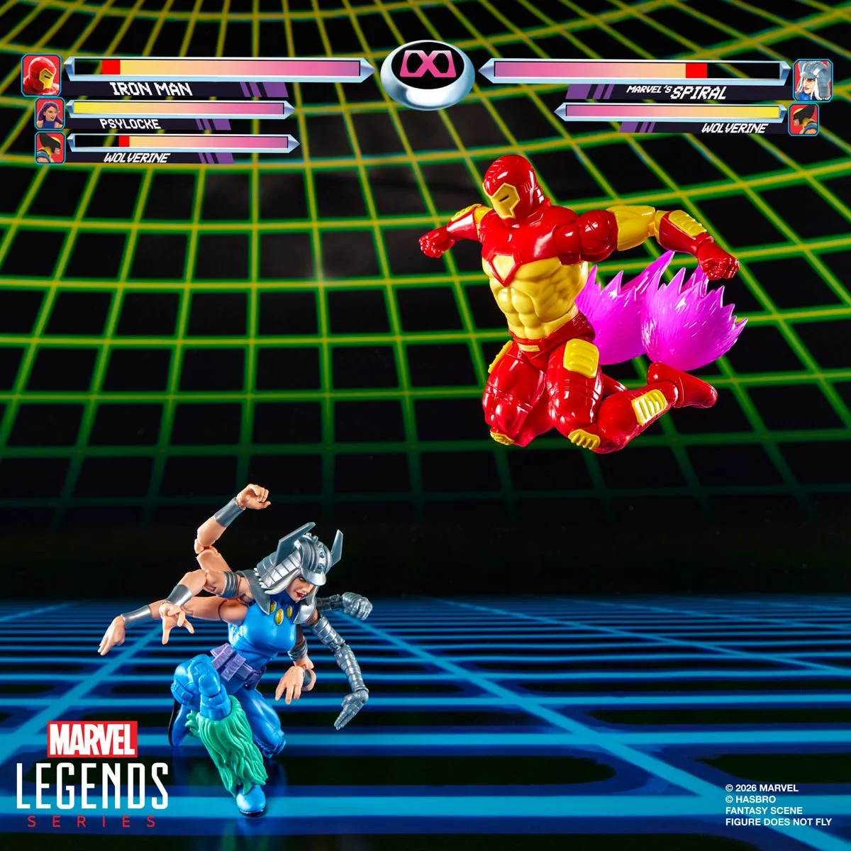 Marvel Legends Series Iron Man vs Spiral 6-Inch Action Figures - Image 7