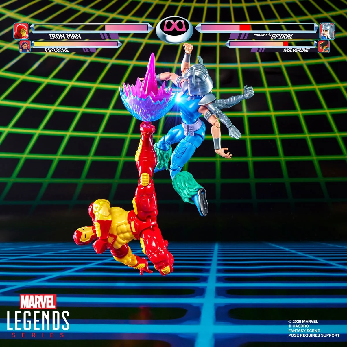 Marvel Legends Series Iron Man vs Spiral 6-Inch Action Figures - Image 8