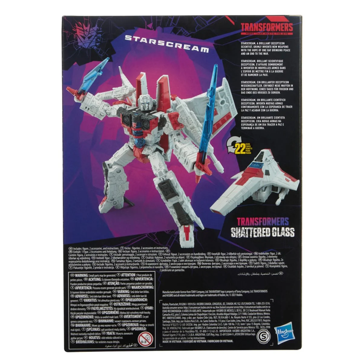 Transformers Generations Shattered Glass Voyager Starscream - Image 11