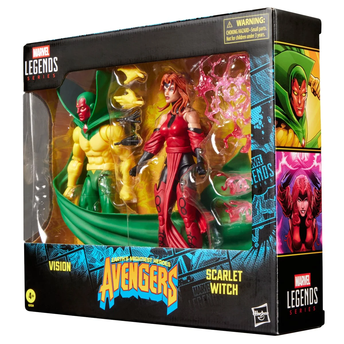 Avengers: The Crossing Marvel Legends Series Vision & Scarlet Witch 6-Inch Action Figures - Image 14