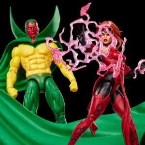 Avengers: The Crossing Marvel Legends Series Vision & Scarlet Witch 6-Inch Action Figures