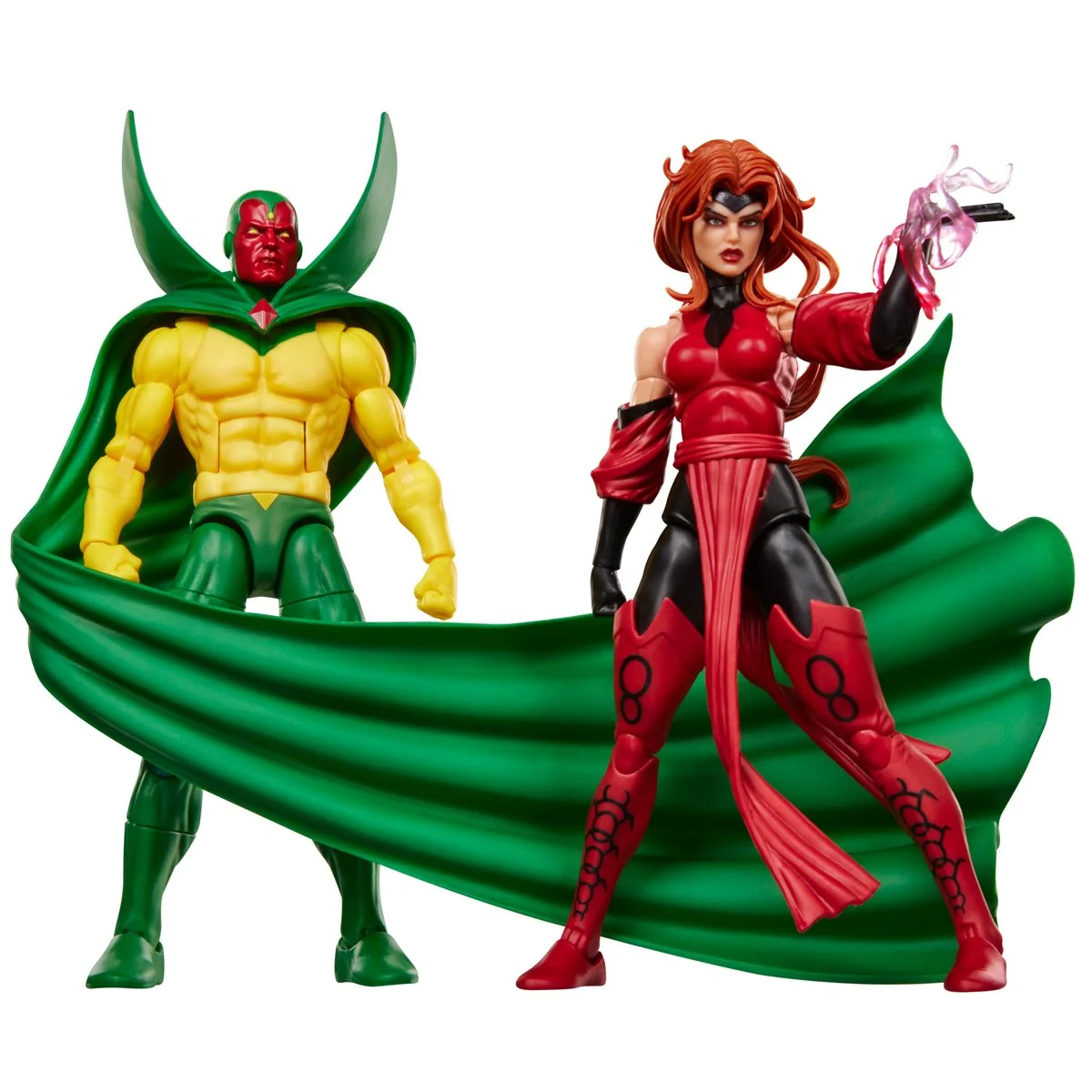 Avengers: The Crossing Marvel Legends Series Vision & Scarlet Witch 6-Inch Action Figures - Image 2