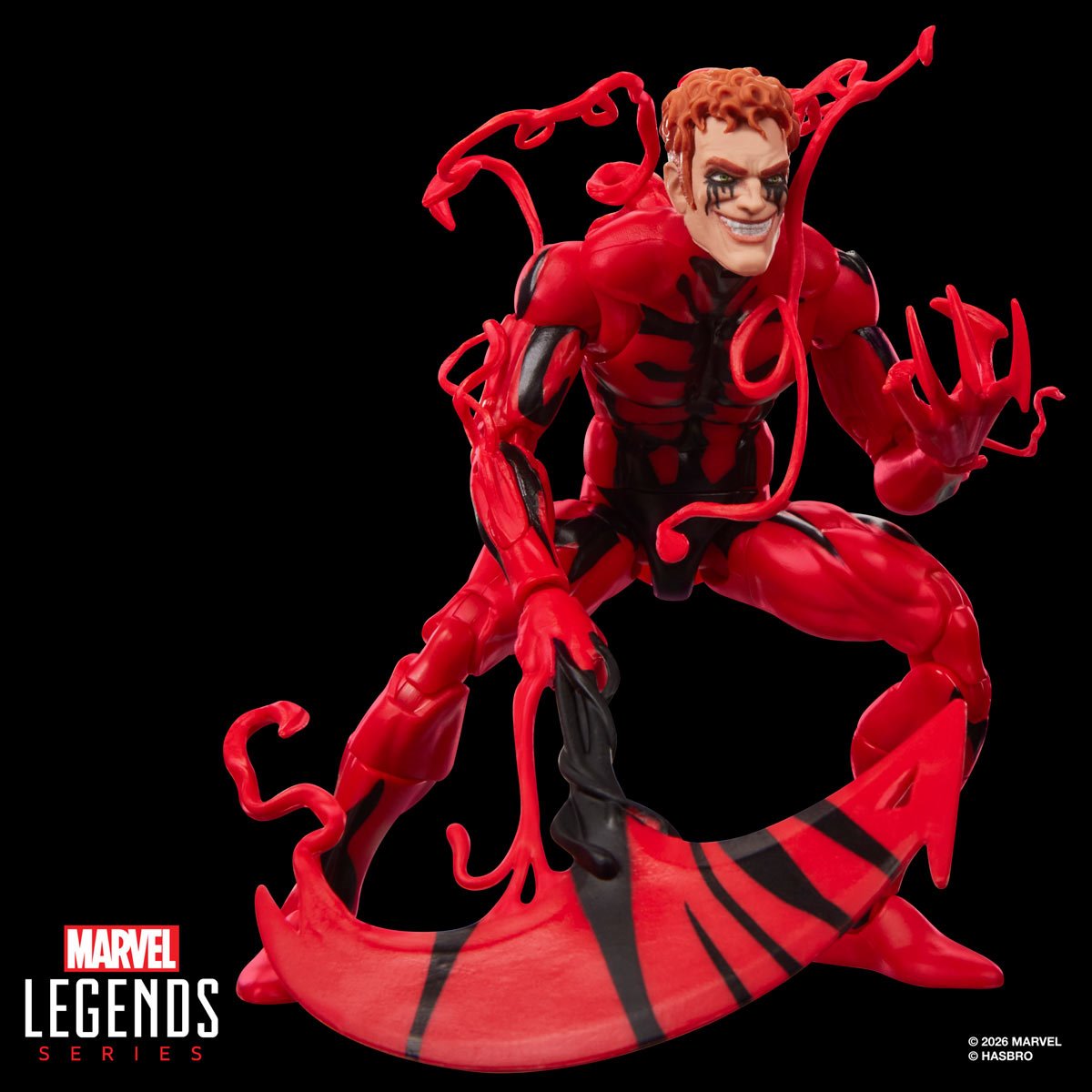 Spider-Man Maximum Carnage Marvel Legends Series Carnage Retro Cardback 6-Inch Action Figure - Image 7