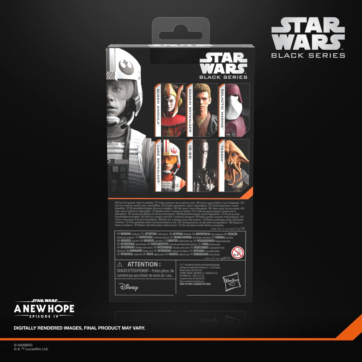 Star Wars Black Series Luke Skywalker (X-Wing Pilot) 6-Inch Action Figure - Image 9