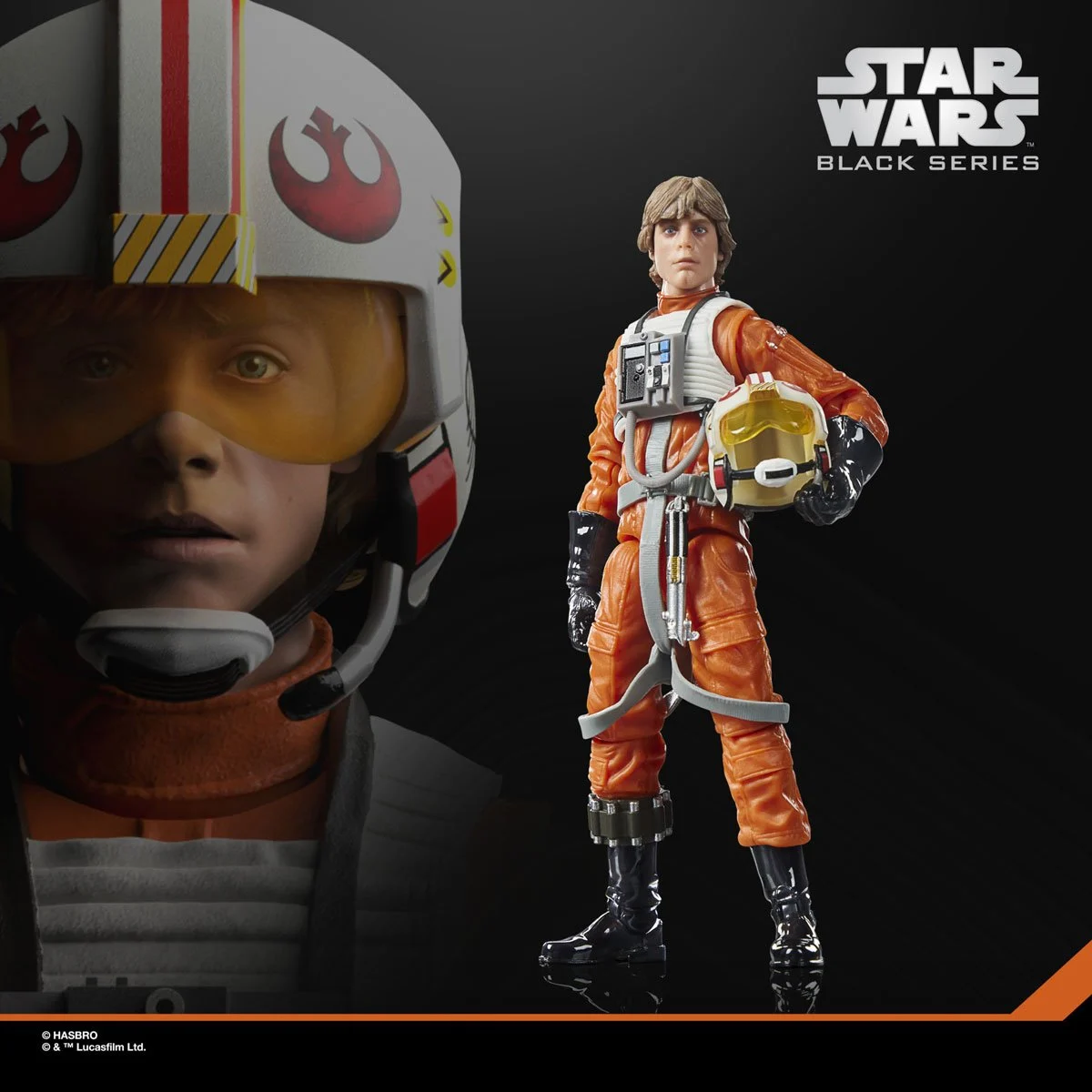 Star Wars Black Series Luke Skywalker (X-Wing Pilot) 6-Inch Action Figure - Image 2