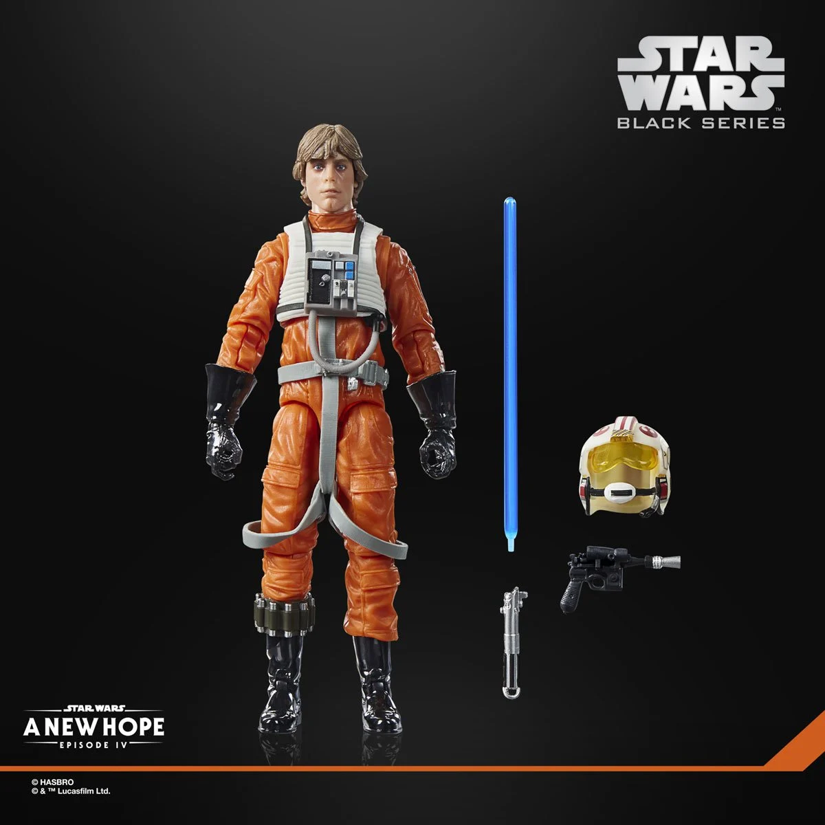 Star Wars Black Series Luke Skywalker (X-Wing Pilot) 6-Inch Action Figure - Image 3