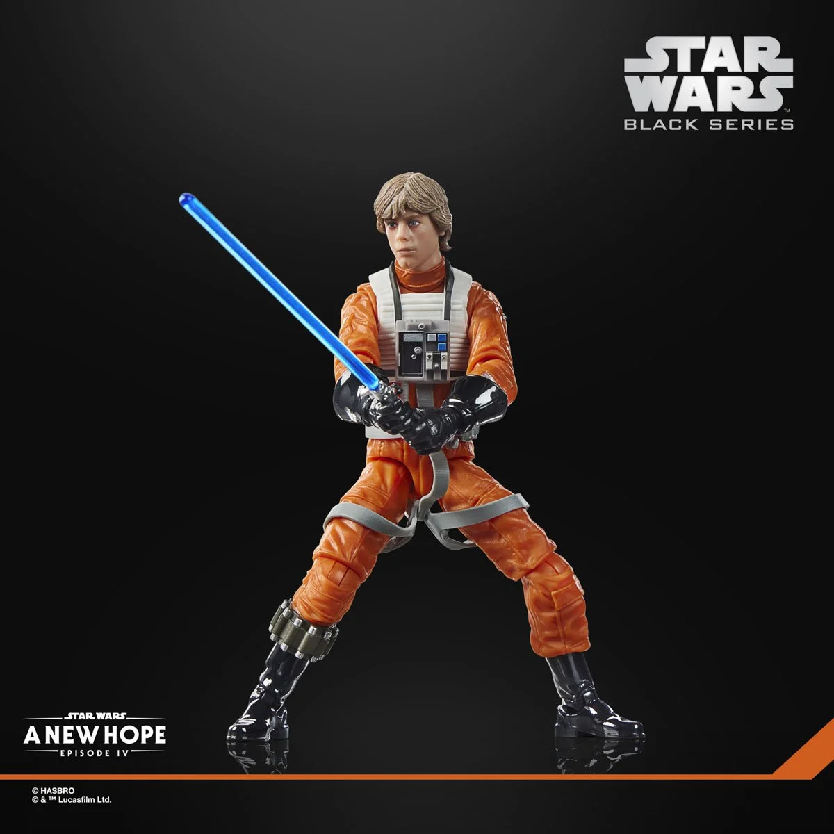 Star Wars Black Series Luke Skywalker (X-Wing Pilot) 6-Inch Action Figure - Image 6