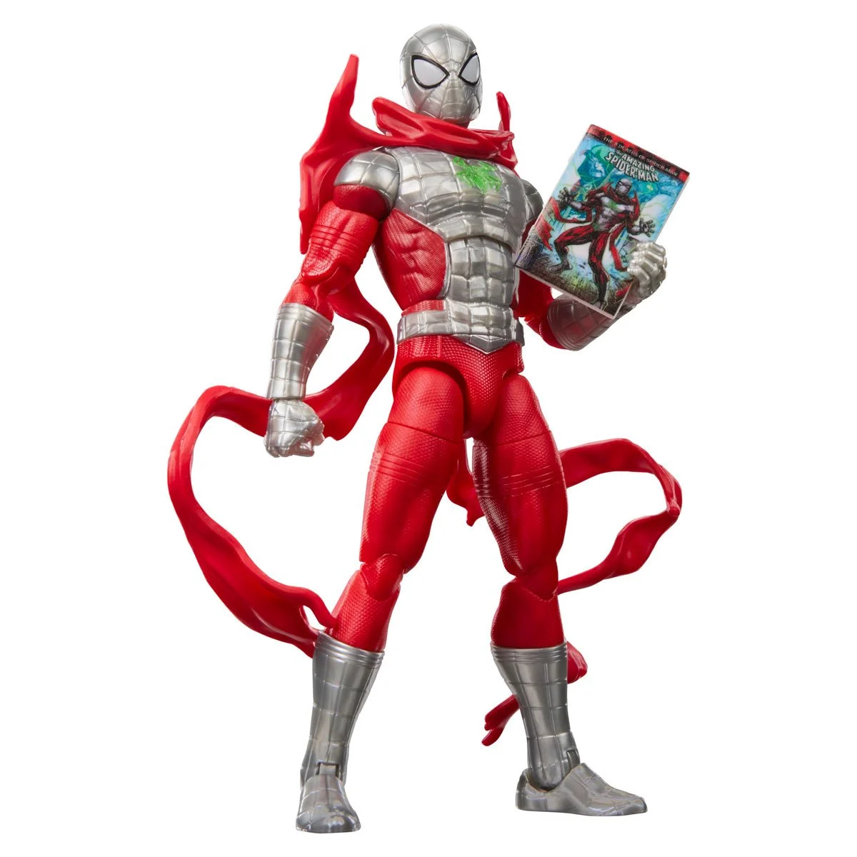 Marvel Legends Series Comics-Inspired Spider-Man (Doom Suit) 6-Inch Action Figure - Image 5