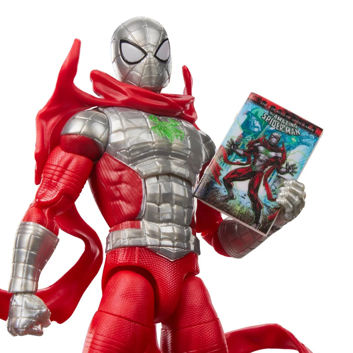 Marvel Legends Series Comics-Inspired Spider-Man (Doom Suit) 6-Inch Action Figure - Image 6